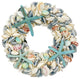 Nautical Seashell Wreath, Blue