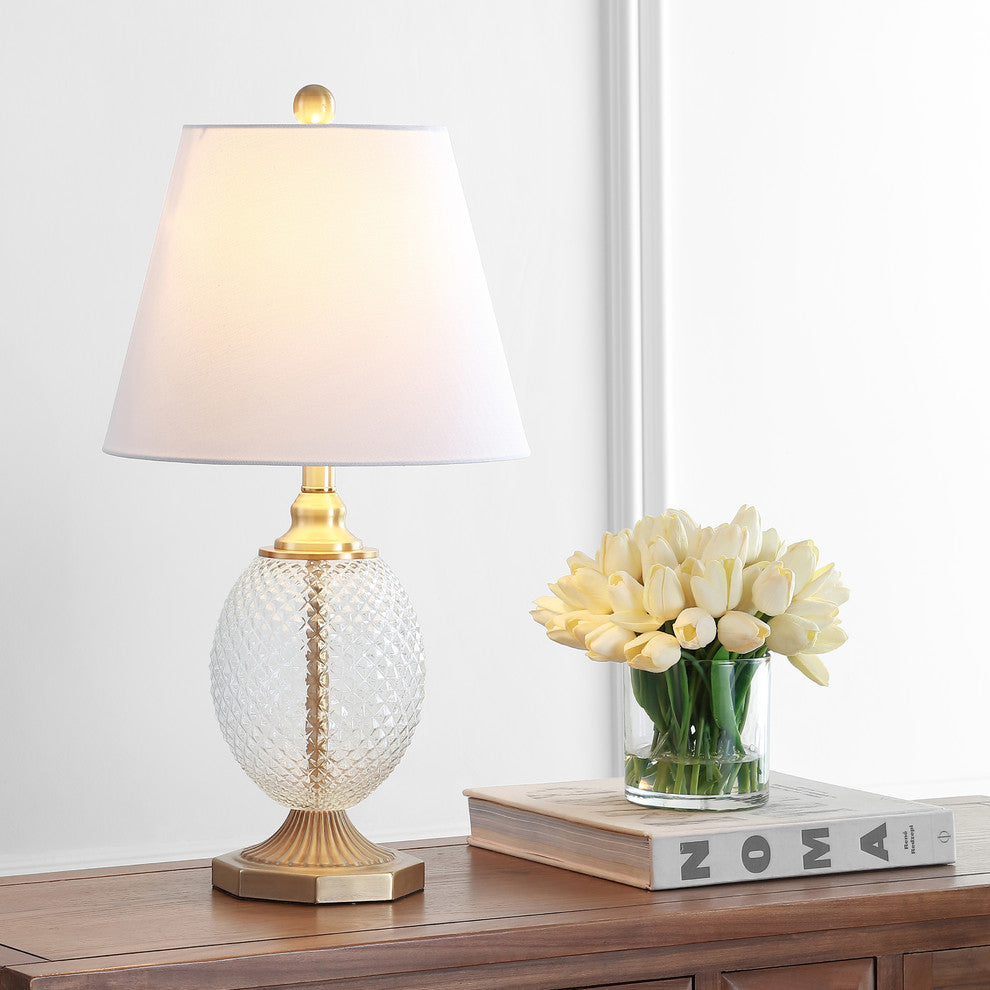 Safavieh Kaiden Table Lamp, Clear