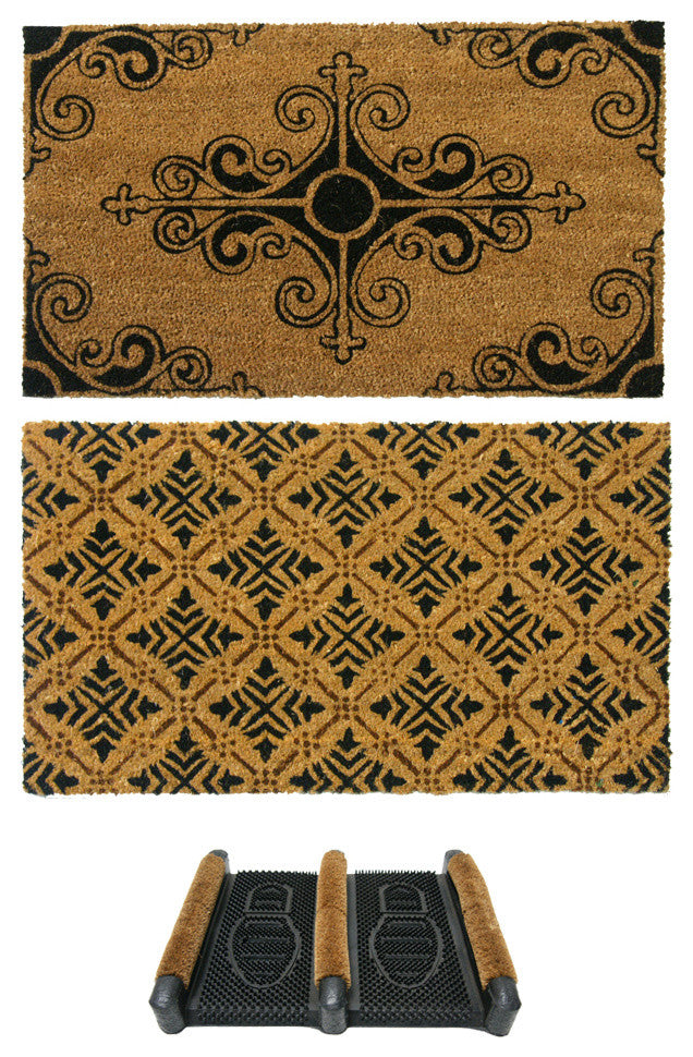 French Provincial Doormat Kit, Set of 3