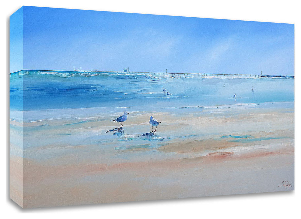 Late Gulls by Craig Trewin Penny, Print on Canvas, 45"x30"