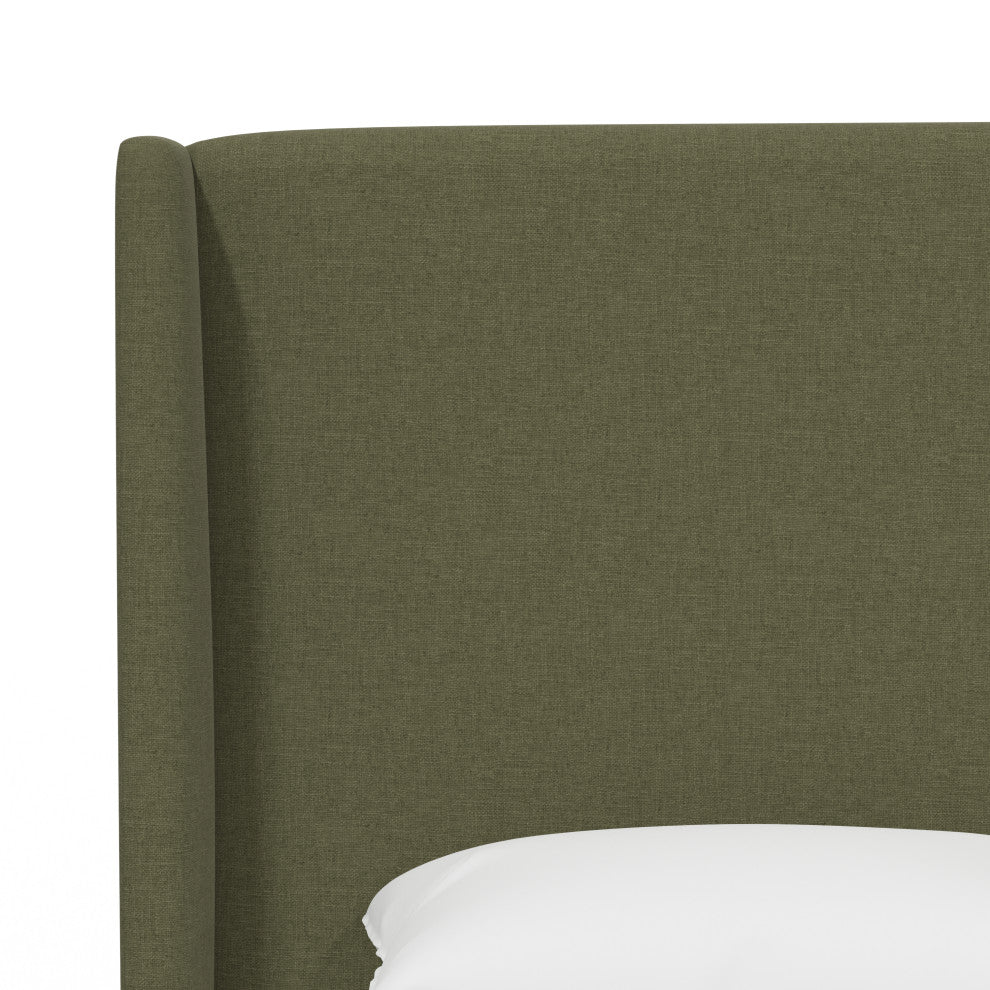 Wingback Bed, Zuma, Zuma Laurel, Queen