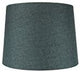 12x14x10 Hardback Drum Lamp Shade Granite Gray