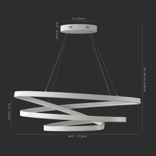 Safavieh Couture Brianne Infinity Chandelier, White