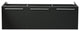 Fresca Vista 60" Black Wall Hung Single Sink Cabinet