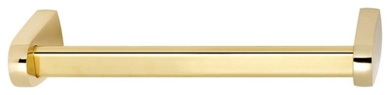 Alno Modern Towel Bar in Polished Brass
