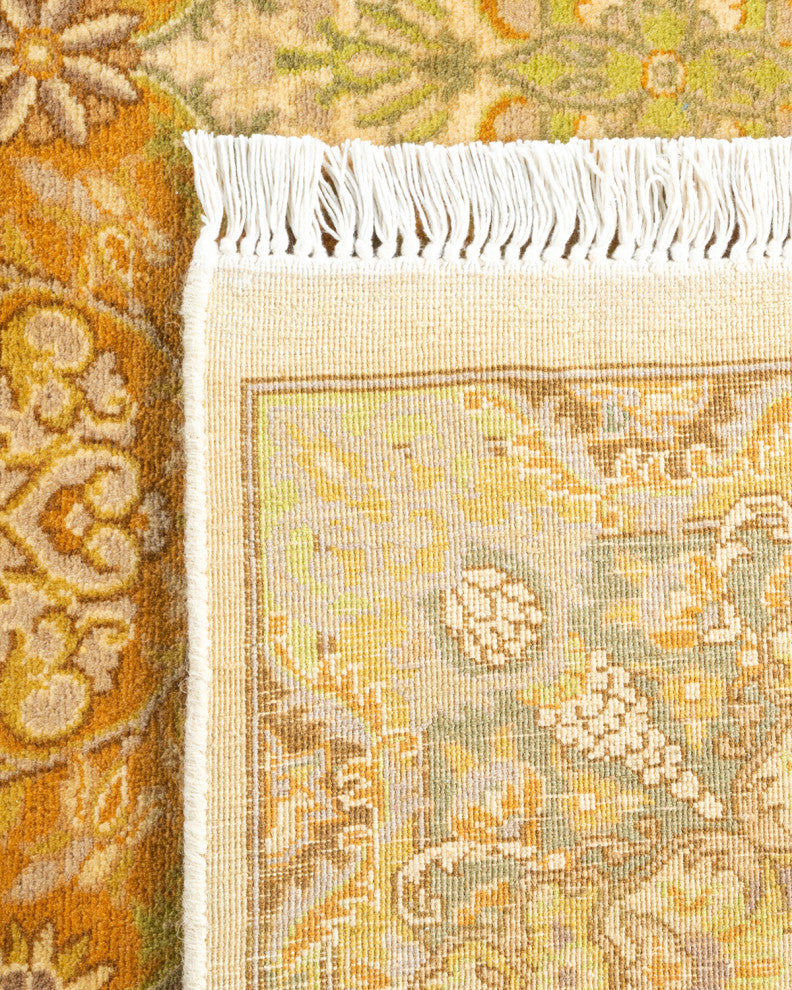 Mogul, One-of-a-Kind Hand-Knotted Area Rug Ivory, 4' 1" x 6' 1"