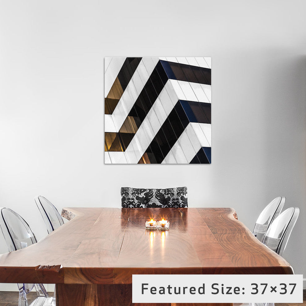 "Hightec" by Harry Verschelden Canvas Print, 26"x26"