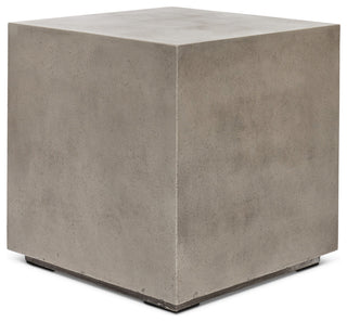 Bloc End Table, Dark Gray
