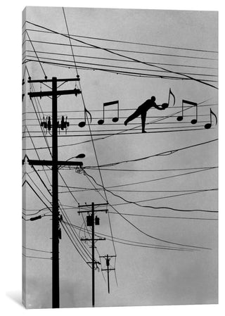 "High Notes" by Rob Dobi, Canvas Print, 18x12"