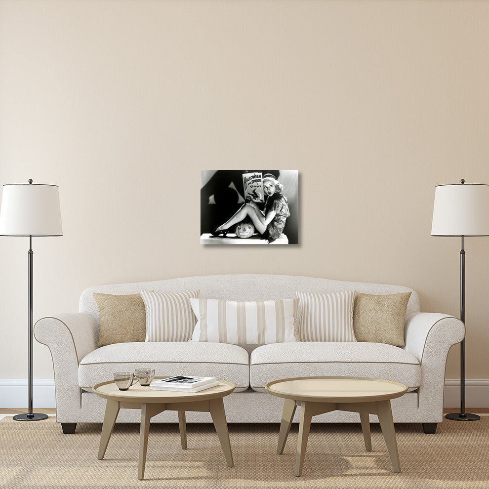 "Halloween - Betty Grable" Canvas by Hollywood Photo Archive, 30x23"