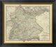 "Southwestern Germany, 1861"  by Alexander Keith Johnston, 26x22"