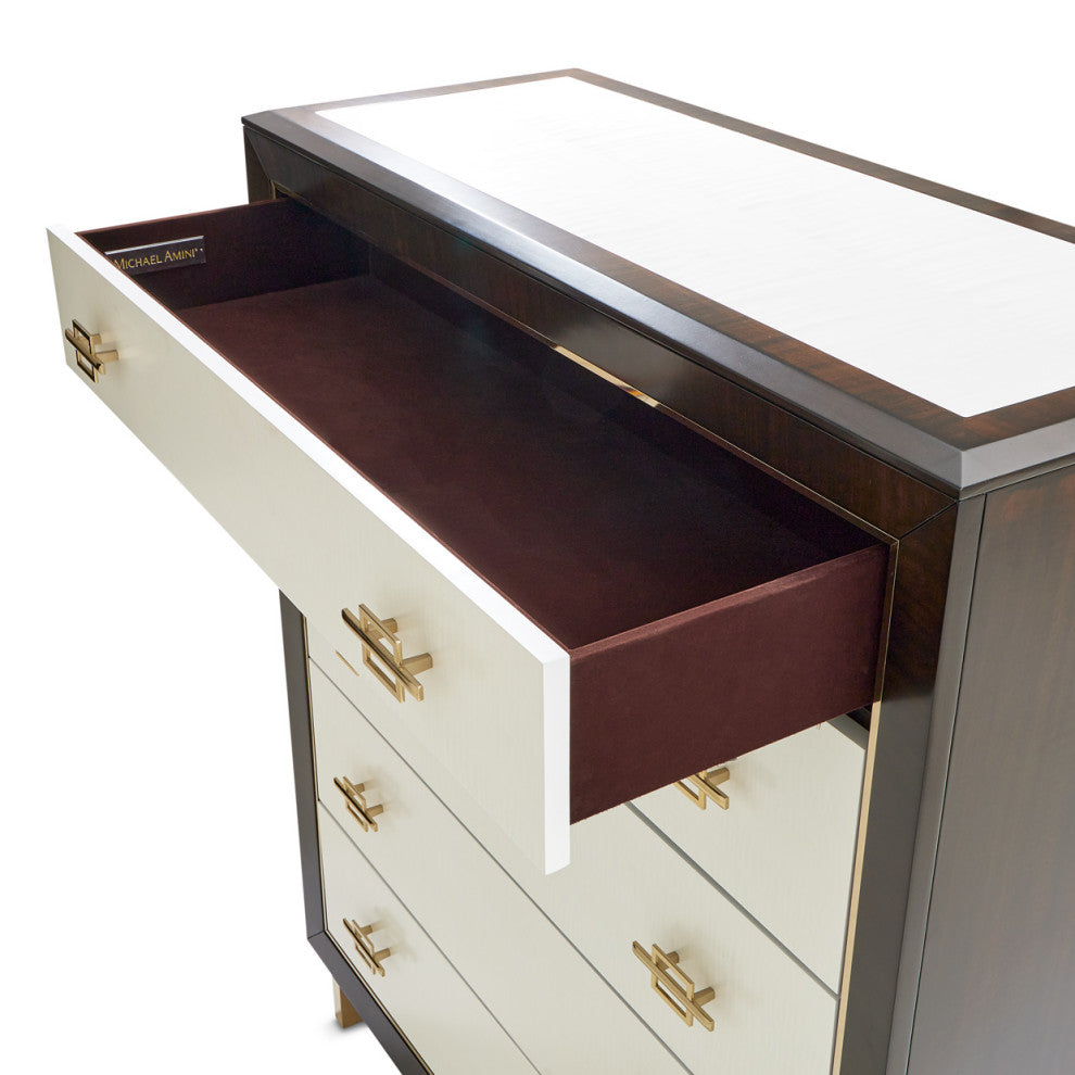 Belmont Place 5-Drawer Chest Espresso