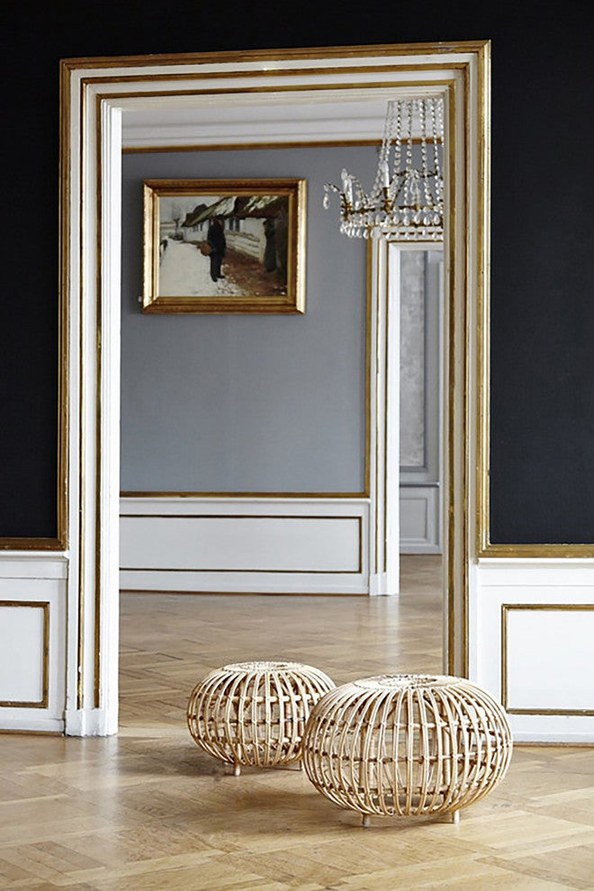 Franco Albini Small Ottoman, Small