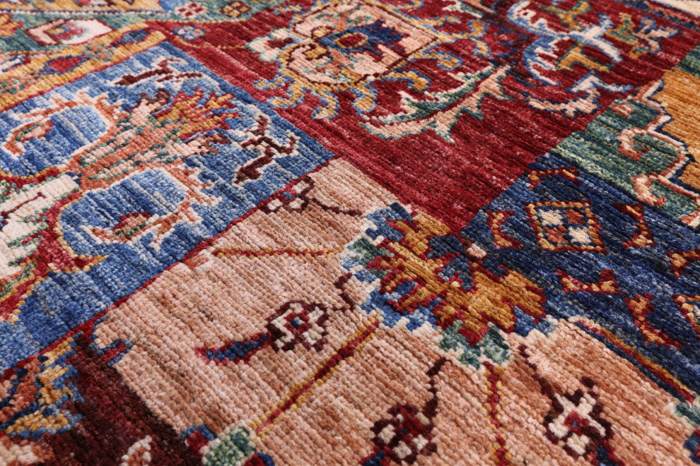 Handmade Super Kazak Wool Rug 8' 4" X 11' 0" Q11227