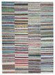 Rug N Carpet - Handmade Oriental 8' 7'' x 12' 2'' Unique Patchwork Kilim Rug