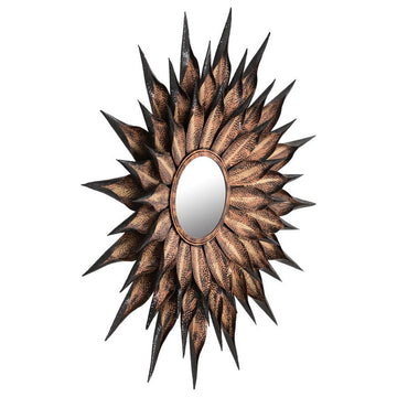 Sunflower Antique Wall Mirror