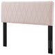 Headboard, Twin Size, Velvet, Pink, Modern Contemporary, Bedroom Master Suite