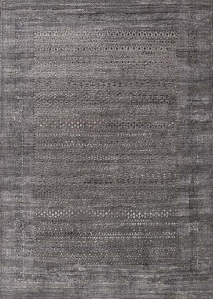 Ahgly Company Indoor Rectangle Mid-Century Modern Area Rugs, 7' x 9'