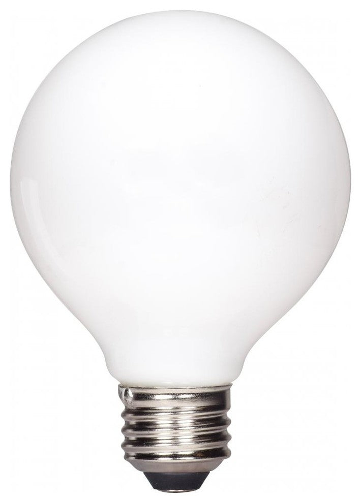 4.5W G25 LED Soft white finish Medium Base 2700K 430L 120V