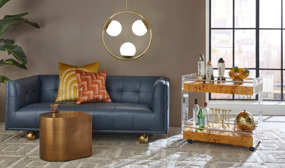 Brass Teardrop Table