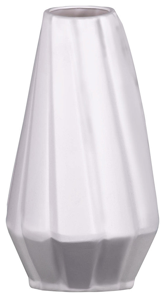 Ryegate Ceramic Vase, Matte White