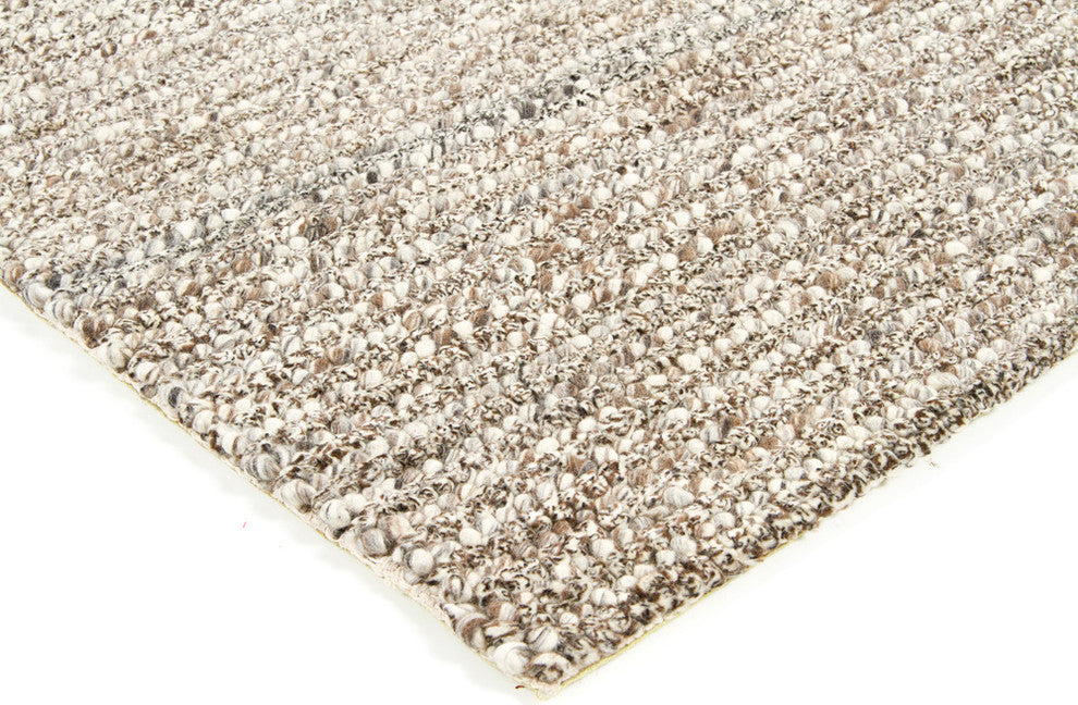 Anni Contemporary Area Rug, Brown, 5'x7'6" Rectangle