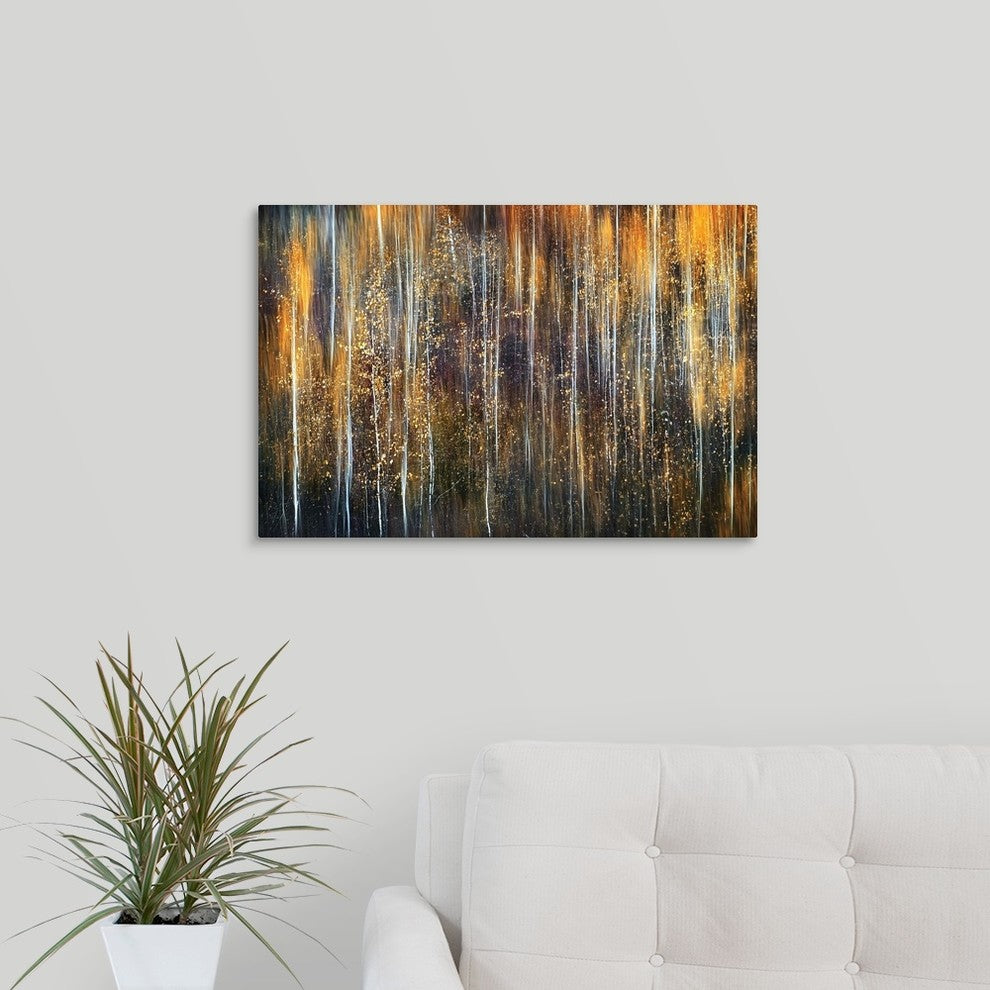 "An Autumn Song " Wrapped Canvas Art Print, 24"x16"x1.5"