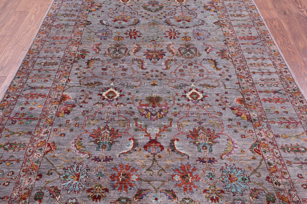 Persian Tabriz Hand Knotted Wool Rug 5' 9" X 8' 8" Q11211