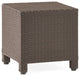 GDF Studio Puerta Outdoor Wicker Accent Side Table