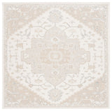 Safavieh Lauren Ralph Lauren Collection LRL6652 Rug, Ivory/Beige, 7' Square
