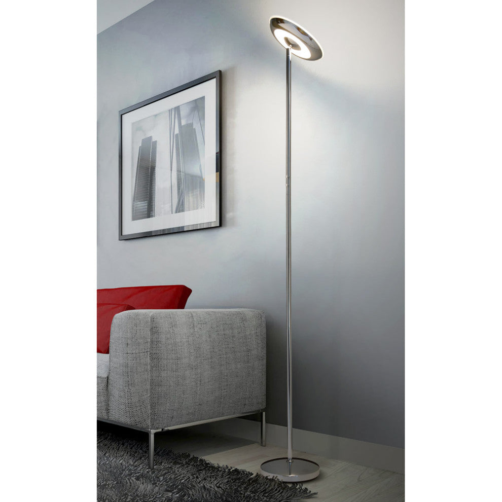 UFO  30W High Bright Up and Down Dimmable LED Torchiere Floor Lamp