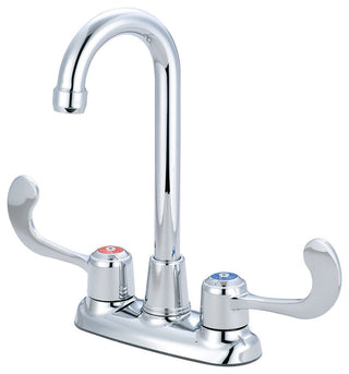 Two Handle Bar Faucet, Polished Chrome
