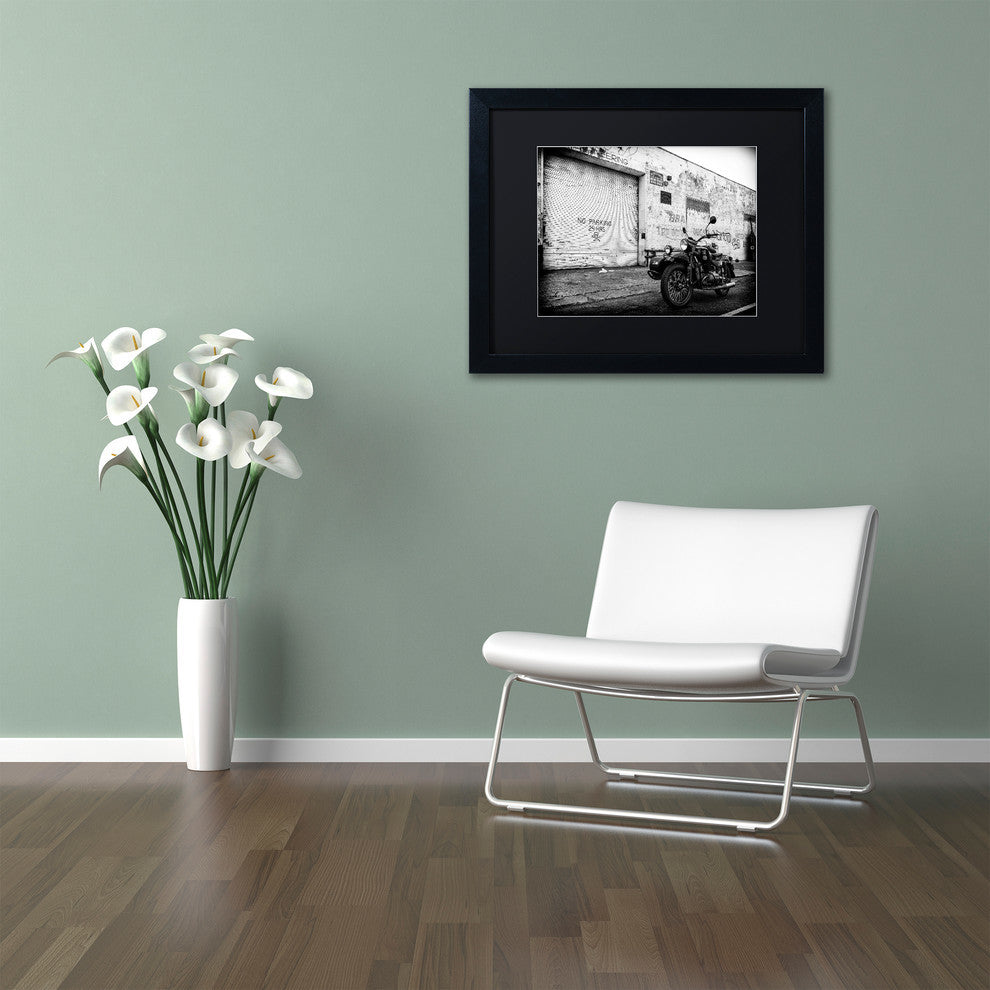Philippe Hugonnard 'Biker Life' Art, Black Frame, Black Matte, 16"x20"