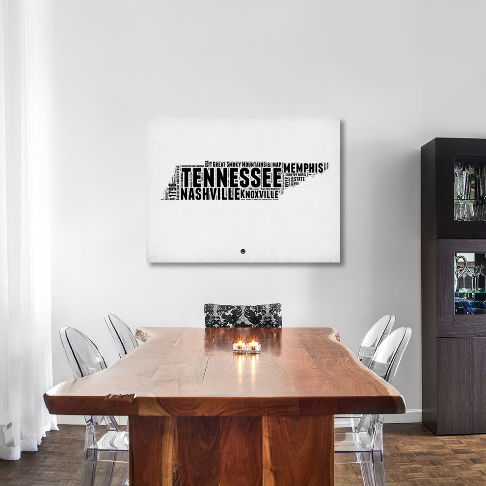 "Tennessee Word Cloud 2" Fine Art Print