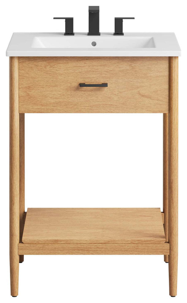 Zaire 24" Bathroom Vanity - Natural White