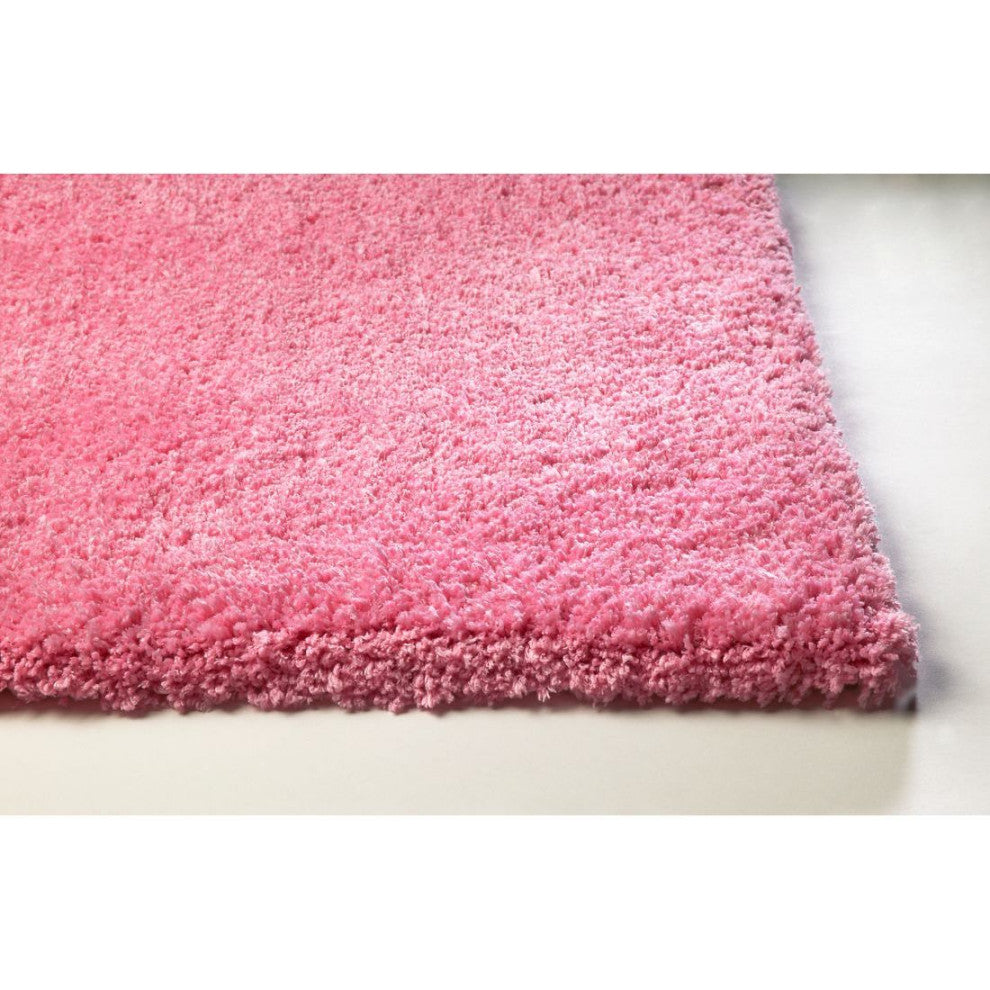 KAS Bliss 1576 Hot Pink Shag Area Rug, 7'6" X 9'6"