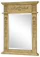 22"x28" Vanity Mirror, Antique Beige, Antique Beige