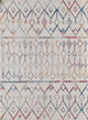 Cove Confetti Mix Moroccan Tribal White Area Rug, 5'0" X 7'0"