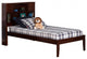 Newport Bed, Walnut, Twin