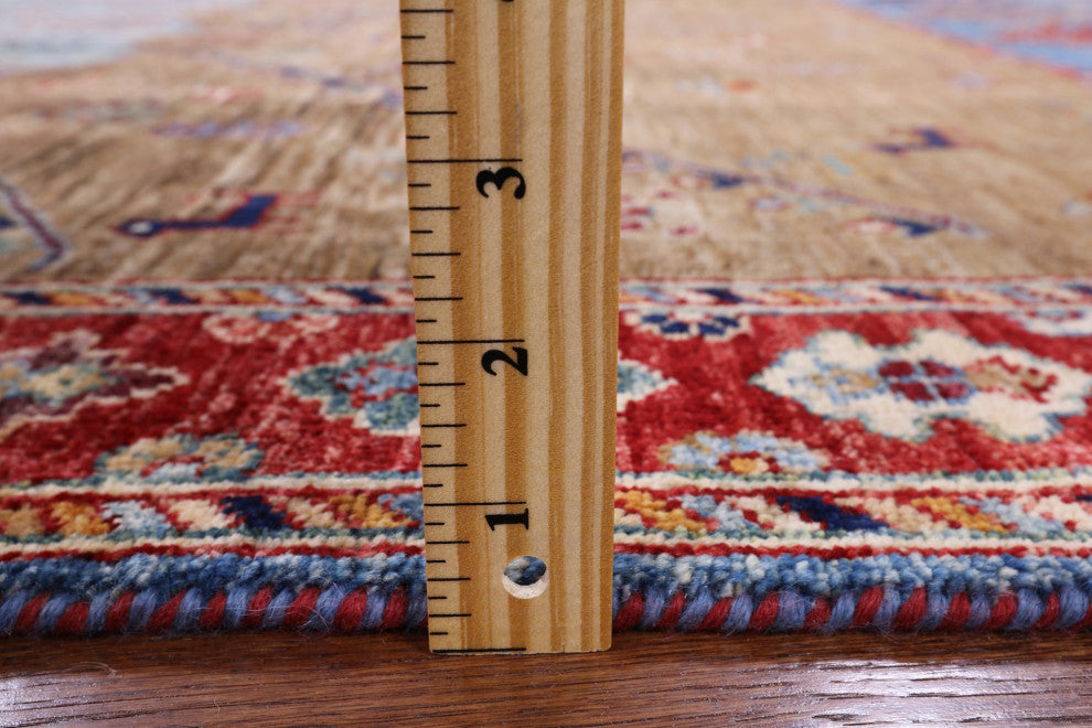 4' 10" X 6' 8" Tribal Persian Gabbeh Handmade Rug Q8324