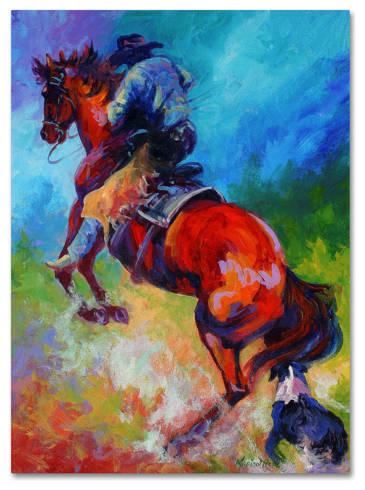Marion Rose 'The Dogs Help' Canvas Art, 47 x 35