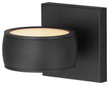 Black LED Outdoor Wall Sconce from the Modular Collection