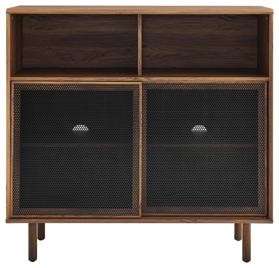 Kurtis 47" Display Cabinet, Walnut