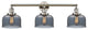 Innovations Lighting 205-Pn-G73-Led 3 Light Dimmable Led Bathroom Fixture