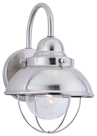 Generation Lighting Lighting 1-Light Outdoor Lantern, Brushed Stainless