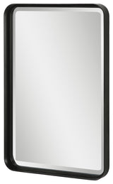 Uttermost Croften Black Vanity Mirror