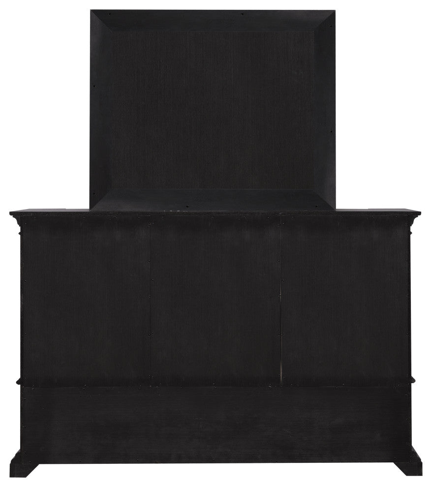 Woodbury 5-Drawer Dresser With Cabinets in Cowboy Boots Brown