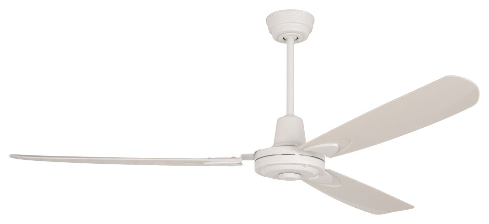58" Velocity, White With White Blades