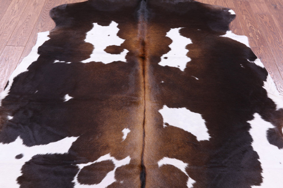 6' 10" X 6' 4" Natural Cowhide Rug C2380