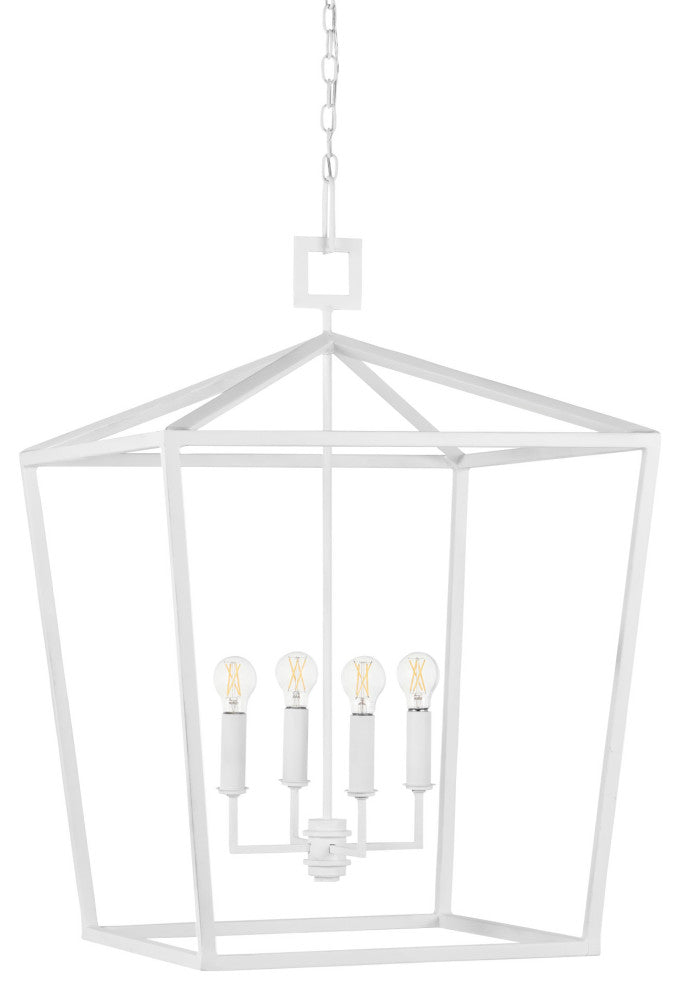 Denison White Grande Chandelier